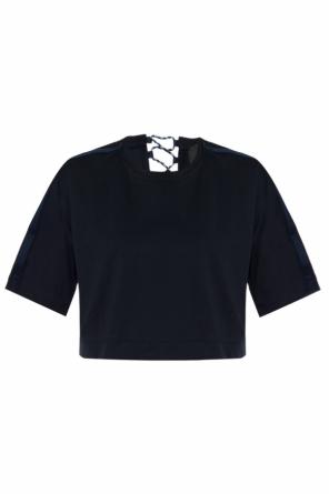 Krótki t-shirt z okrągłym dekoltem, zdjęcie 1 Krótki t-shirt z okrągłym dekoltem od Diesel Black Gold